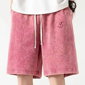 Pantalones Cortos Ligeros para Hombre con Efecto Desgastado, Tela Cómoda, Cintura con Cordón, Venta en Línea - Product Image 6