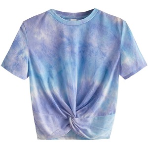 Camiseta Deportiva Casual de Cuello Redondo para Mujer, Verano, 100% Algodón, Transpirable, Secado Rápido, Ecológica, 180g, Personalizable, Alta Calidad - Product Image 1