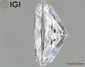 Diamante Cultivado en Laboratorio CVD con Certificación IGI, Corte CUSHION, Color F, Claridad VS2, 3.00 Quilates, para Centro de Anillo de Lujo - Product Image 3