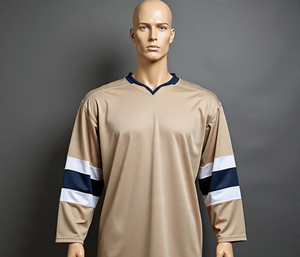 Großhandel Hersteller Neuer Stil Maßgefertigte Eishockey-Trikots Hochwertige Trainings-Trikots Genäht oder Bedruckt Herren Eishockey-Trikot - Product Image 1
