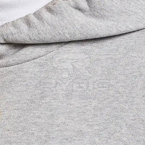 เสื้อฮู้ดดี้ปักลายสตรีทแวร์ผู้ชาย ทรงหลวม สวมใส่สบาย อุ่น อบอุ่น ด้วยการเย็บแบบความหนาแน่นสูง พร้อมขอบแขนเสื้อแบบริบ เหมาะสำหรับผู้ใหญ่ - Product Image 5