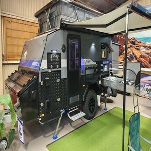 Mini-caravane confortable et légère, camping-car haut de gamme fabriqué selon les normes australiennes, en stock et prêt à être expédié - Product Image 1