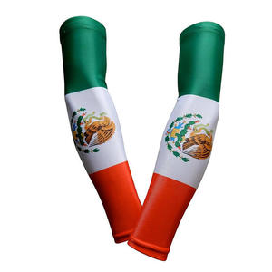 World Soccer Cup Cooling <b>Arm</b> <b>Sleeves</b> UV Protection Soccer National Flag <b>Compression</b> Sun Covers for USA Canada Mexico Sports Fans - Product Image 2