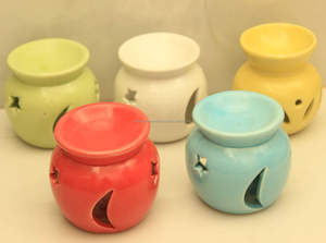 Quemador de Aceite Esencial de Cerámica para Velas de Té, Difusor de Aroma e Incienso, Horno para una Decoración Elegante del Hogar - Product Image 5