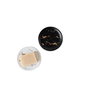 New Simple Design Luxury Pattern Soap <b>Dish</b> Embedded Mount Soap <b>Dish</b> Tumbler Holder Customized Size Cheap Price Hot Sale Low - Product Image 1