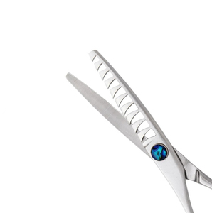 Ciseaux professionnels en acier inoxydable pour la texture des cheveux, ciseaux à effiler, outil de coiffure pour salon et barbier, vente en gros - Product Image 5
