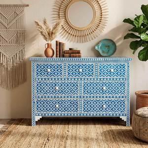 Commode moderne en os incrusté, fabriquée avec des matériaux de première qualité et un design décoratif élégant pour l'ameublement de la maison - Product Image 6
