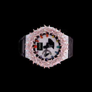 Wholesale Supply Designer Moissanite Diamond <b>Watch</b> Iced Bling Style Quartz Movement Wristwatch Available At Competitive Price - Product Image 2