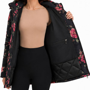 Women's Outdoor <b>Waterproof</b> Winter <b>Jacket</b> featuring <b>Parka</b> Design, Soft Fleece Interior and Durable Premium Polyester Fabric - Product Image 6