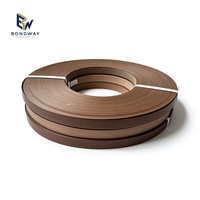 Bande de chant en PVC auto-adhésive effet bois mat, largeur personnalisable 22 mm, épaisseur 0,4-3 mm, pour bordure de panneau latéral de meuble en MDF