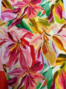 Tela de Popelina de Algodón con Estampado Floral, 58/60 Pulgadas, Peso Medio, Tejida para Textiles del Hogar y Prendas Femeninas - Product Image 1