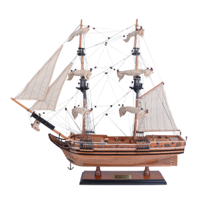 T018 - Modèle de bateau en bois fait main El Cazador, marque OMH, pour la décoration de la maison et les cadeaux d'art de collection, 58Lx20Wx57H Cm - Product Image 1