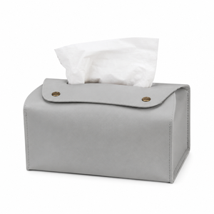 Highest Quality Leather Tissue Box <b>Cover</b> Rectangular Luxury <b>Waterproof</b> Tissue Box Holder for Home Office <b>Car</b> Decoration - Product Image 1