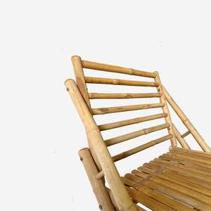 Wholesale Bamboo Folding Garden Chair Outdoor Patio Dining Chair Durable Foldable Natural Furniture OEM ODM Made in Vietnam - Product Image 6