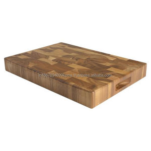 Rectangular Chopping Board <b>Extra</b> <b>Large</b> Size Good Quality Decorative Natural Wooden Board Cutting Disc With Customized Logo <b>Print</b> - Product Image 1