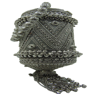 Vente chaude de haute qualité Vintage Banjara femmes pochette meilleure vente sac de soirée pour les fêtes de mariage géométrique en gros - Product Image 1