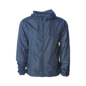 <b>Men's</b> <b>Black</b> <b>Windbreaker</b> Puffer Jacket Lightweight Windproof Zipper Front Casual Autumn Outerwear Regular Fit Polyester Material - Product Image 3