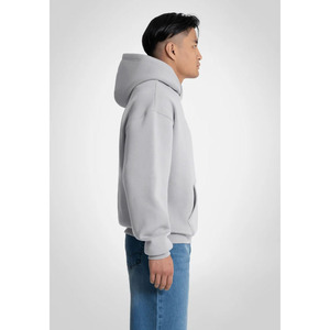Vente en gros de sweats à capuche personnalisés écologiques et respirants pour hommes, en coton et polyester mélangés, 230g, coupe classique - Product Image 6