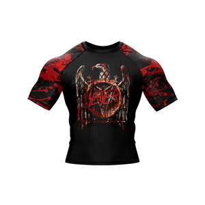 BEST Tran Sports Short <b>Sleeve</b> MMA Rash Guard-Customized Color/Size Breathable Comfortable Customized Logo OEM Service for Men - Product Image 3
