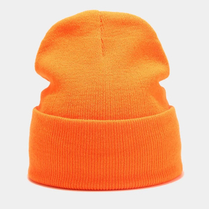 Cable Knit Classic <b>Beanie</b> Cap Autumn Winter Woolen Knitted <b>Wool</b> Warm Men Women - Product Image 4