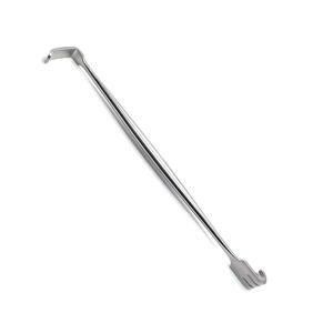 Retractor Senn sin Óxido de 6.375" (16.2 cm) con Gancho para Piel de Doble Extremo y Punta Ciega - Product Image 3