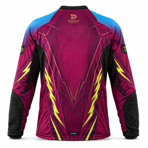 Tenue de paintball personnalisée, maillot de paintball haut de gamme, vêtements d'équipe de speedball, vêtements d'équipe pour tournoi avec zones renforcées sur les avant-bras - Product Image 6