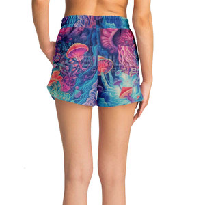 Pantalones Cortos Deportivos para Mujer, Estilo Moderno, Hechos a Medida, Color Sólido, Transpirables, Resistentes al Viento, Ecológicos, 100% Algodón, Hechos en Pakistán - Product Image 2