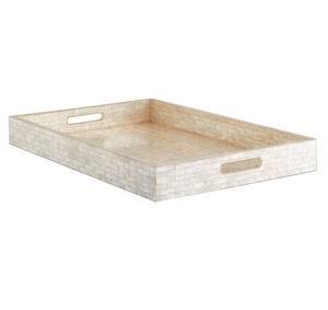 Nouveau Plateau de Service Décoratif en Nacre pour la Maison et l'Hôtel, Design Exquis 2026, pour Fruits et Aliments, Article de Fête de Qualité Supérieure - Product Image 4