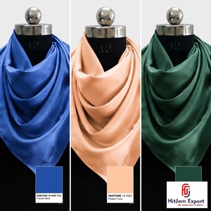 Airy Soft-Drape <b>Scarf</b> Woven Material Factory Cotton Viscose Polyester Blend for Bulk Fashion Textile Orders - Product Image 1