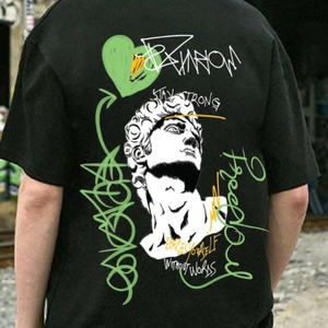 Camisa de Alta Calidad para Hombre, para Negocios y Ocio, Estampada, Verano, Transpirable, de Algodón, Tejido de Punto, Manga Corta, Personalizada, Suministro OEM y ODM - Product Image 4