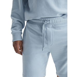 Ensemble sweat à capuche et short pour homme de haute qualité, 100 % coton molletonné respirant, logo personnalisé sur le devant, service OEM, survêtement décontracté printemps - Product Image 3