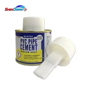 Wholesale 100 mL PVC Solvent Cement Pipe Glue with Brush Applicator