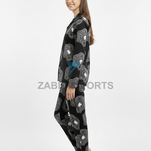 Conjunto de Pijama de Satén Romántico para Mujer con Logotipo Personalizado, 2 Piezas, Suave, Liso, Transpirable, de Secado Rápido, Poliéster/Algodón, Ropa de Dormir de Verano - Product Image 3