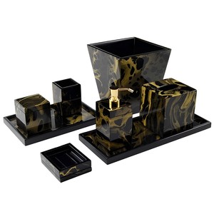 Accesorios decorativos para baño, para encimeras, hoteles, resorts, suministros de baño al por mayor, set de tocador - Product Image 5