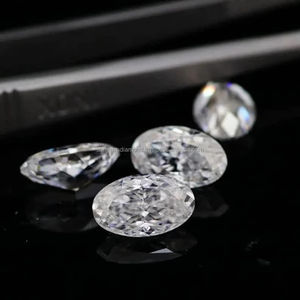 DEF Color Oval <b>Shape</b> Brilliant Cut Lab Grown Diamonds CVD/HPHT VVS-VS Bulk Loose Making Fine Jewelry Wholesale Lab Created Stone - Product Image 2