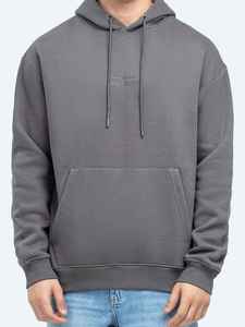 เสื้อฮู้ดดี้ไซส์ US 260 GSM ผ้าฝ้ายเฟรนช์เทอร์รี่บุซับใน ผลิตแบบ OEM&ODM สีพื้น พิมพ์ลาย ขนาดโอเวอร์ไซส์ หนานุ่ม แขนยาว สกรีนโลโก้ตามสั่ง - Product Image 6