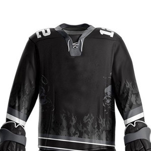 Tenue de hockey sur glace pour adultes la plus populaire et personnalisable, tailles plus grandes, créez votre propre ensemble avec nom d'équipe personnalisé - Product Image 4