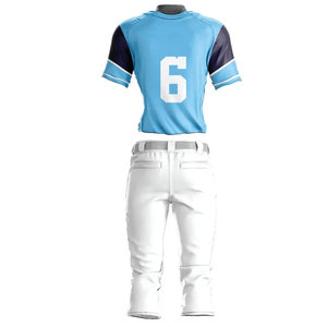 Uniforme de baseball 100% polyester, meilleure qualité, vente en gros, sur mesure, best-seller, prix bas, créez votre propre uniforme de baseball - Product Image 3