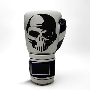 Ensemble de gants d'entraînement en cuir PU respirant personnalisé de haute qualité avec casque, bandages de main et protège-bouche pour arts martiaux et boxe - Product Image 2