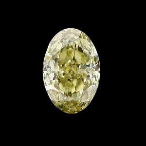 Diamant de laboratoire CVD ovale jaune SI1 certifié IGI de 1 carat, taille excellente, pour bijoux fins et bagues de fiançailles - Fournisseur en gros - Product Image 2
