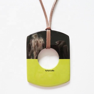 จี้เขาควายธรรมชาติสำหรับเด็ก VP410เครื่องประดับเขาวัวแฟชันและสเน่ห์ - Product Image 1