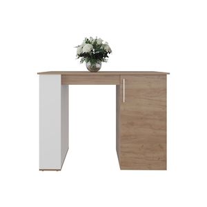 Isla de cocina Rossiter de 1 puerta con 5 estantes Carro funcional para tu cocina - Product Image 6