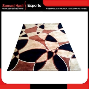 Nouveau design de tapis en laine tufté de luxe, fournisseur direct d'usine, tapis en laine tufté moderne brodé, tapis fait main pour la décoration de la maison, vente en gros - Product Image 3