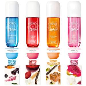 8-Piece SOLO EN IBIZA Body Hair Fragrance Mist Cream <b>Gift</b> Box Long Lasting 4 Scent Perfume <b>Set</b> Men <b>Women</b> Holidays - Product Image 3