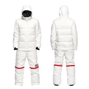 Veste d'extérieur unisexe imperméable, coupe-vent, respirante, avec fermeture éclair, capuche en polaire, isolée, pour le ski et le snowboard, taille oversize - Product Image 1