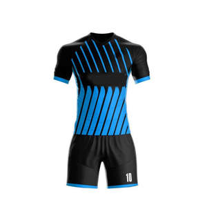 Conjunto de Uniforme de Fútbol Personalizado para Hombre, Transpirable, de Secado Rápido, Ropa Deportiva de Poliéster con Logotipo Sublimado - Product Image 5