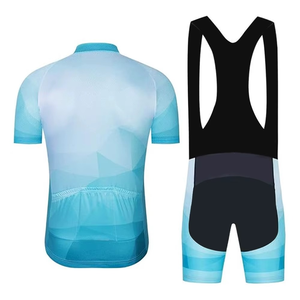 Custom Logo Sports Cycling Uniform Breathable Fabric Comfortable Fit <b>Road</b> Bike Racing Jersey Set - Product Image 6