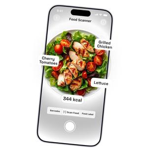 แอปพลิเคชันมือถือสร้างสูตรอาหารด้วย AI ขั้นสูง วางแผนเมนูอัจฉริยะ สูตรอาหารตามส่วนผสม ติดตามคุณค่าทางโภชนาการ แดชบอร์ดผู้ดูแล - Product Image 6