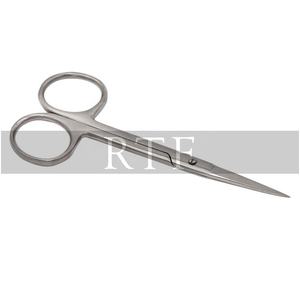 Tijeras quirúrgicas de acero inoxidable para cirugía Dental, instrumentos médicos con punta recta y curvada de 10cm - Product Image 2
