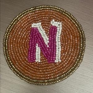 Posavasos Bordado de Excelente Calidad, Nuevo Producto de Moda, Posavasos Decorativo para Mesa de Hogar, Posavasos Elegante con Cuentas, Diseño Personalizado - Product Image 4